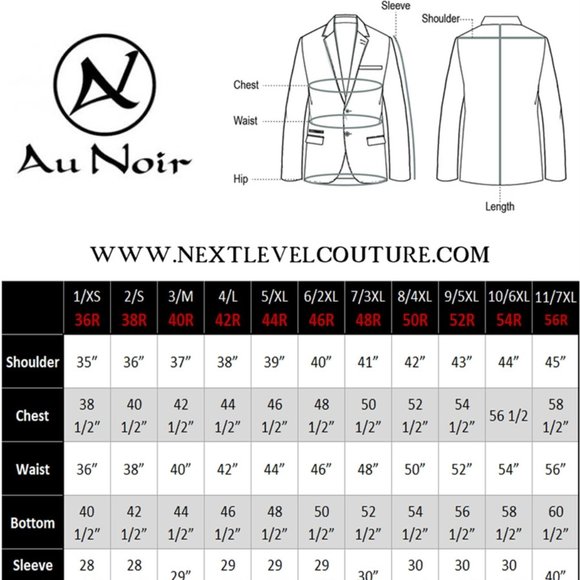 Au Noir - COSTNER Navy - Sports Coat - Picture 2 of 2